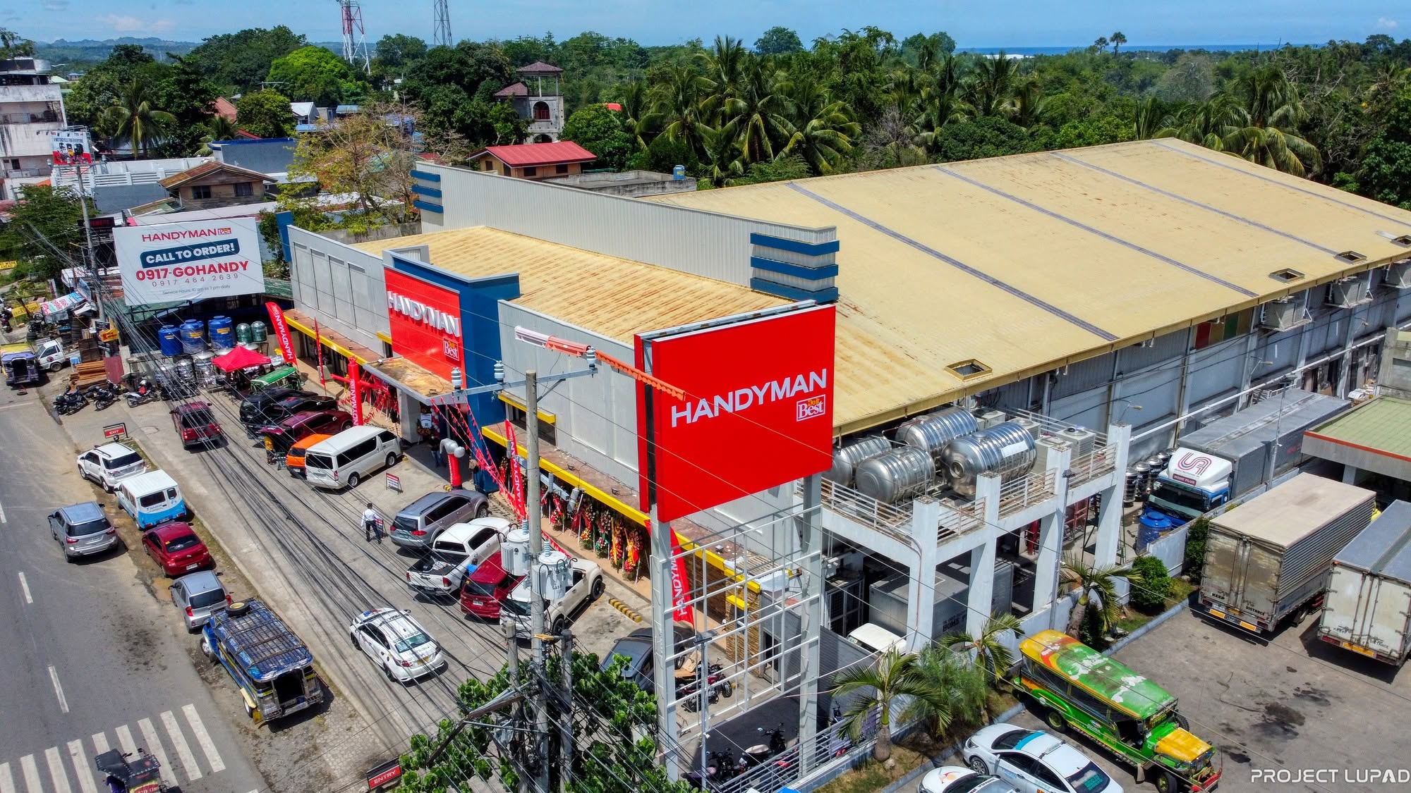 Aerial view of Handyman Do it Best Bulua in Cagayan de Oro