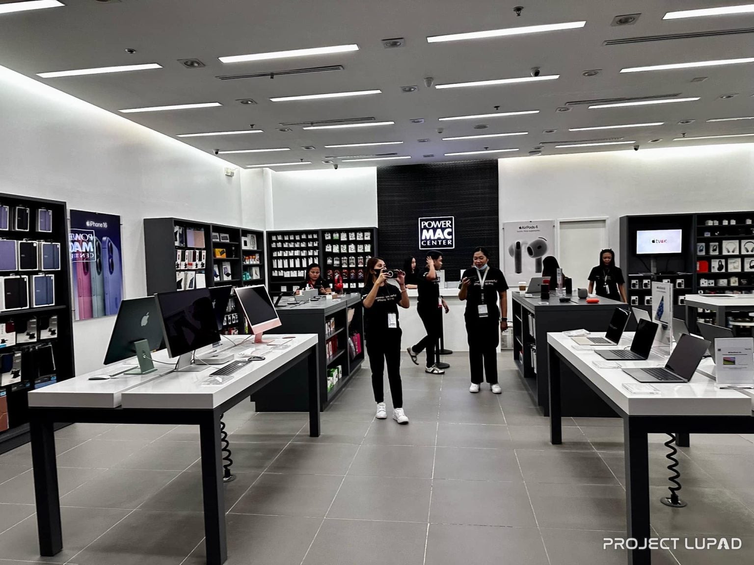 Inside Power Mac Center during the iPhone 16 launch