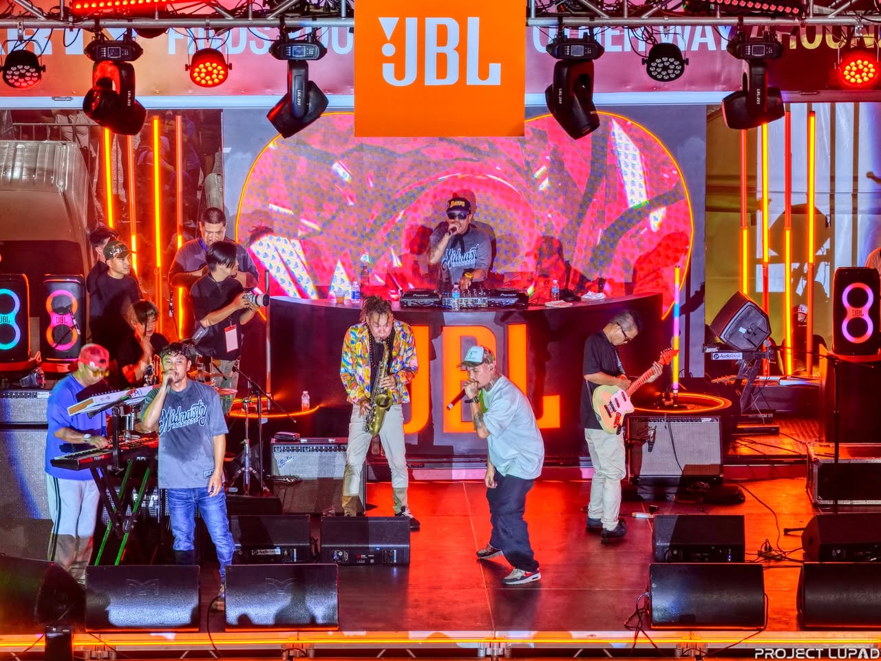 The JBL PartyBox Fest Truck stage in Cagayan de Oro
