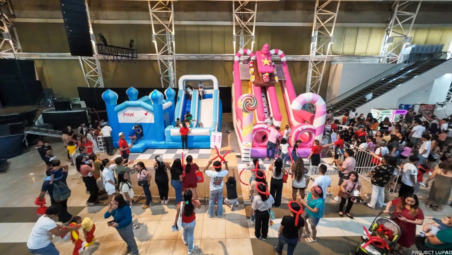 Kids playing at the Jollibee Kids Convention