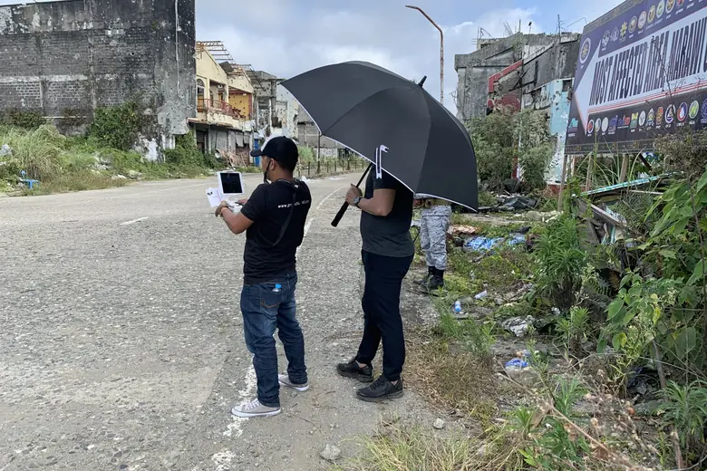 Project LUPAD crew: Site survey