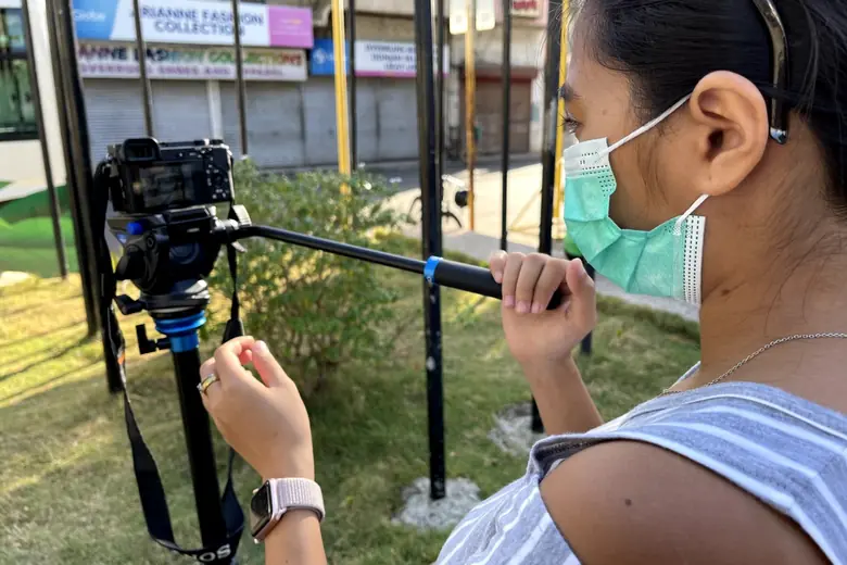 Project LUPAD crew: Street setup