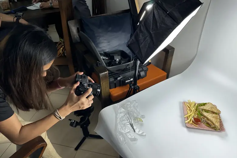 Project LUPAD crew: Food photography