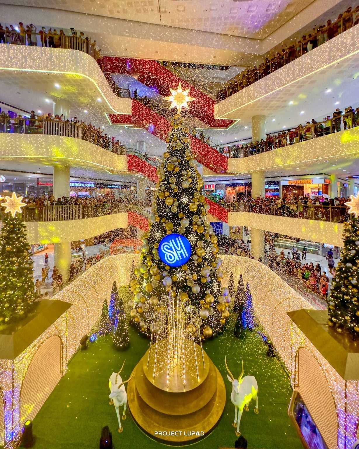 Christmas tree at SM CDO Downtown Premier, 2022