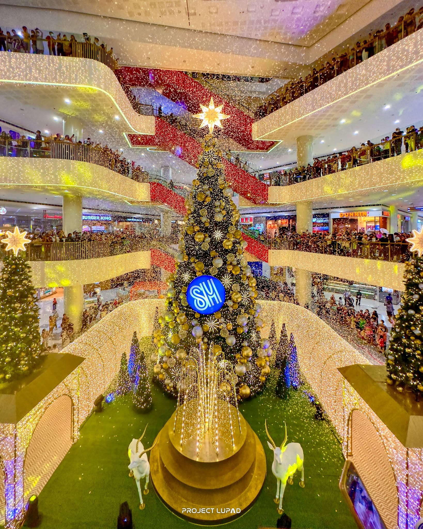 Christmas tree lighting at SM CDO Downtown Premier, shot for this SM case study by Project LUPAD