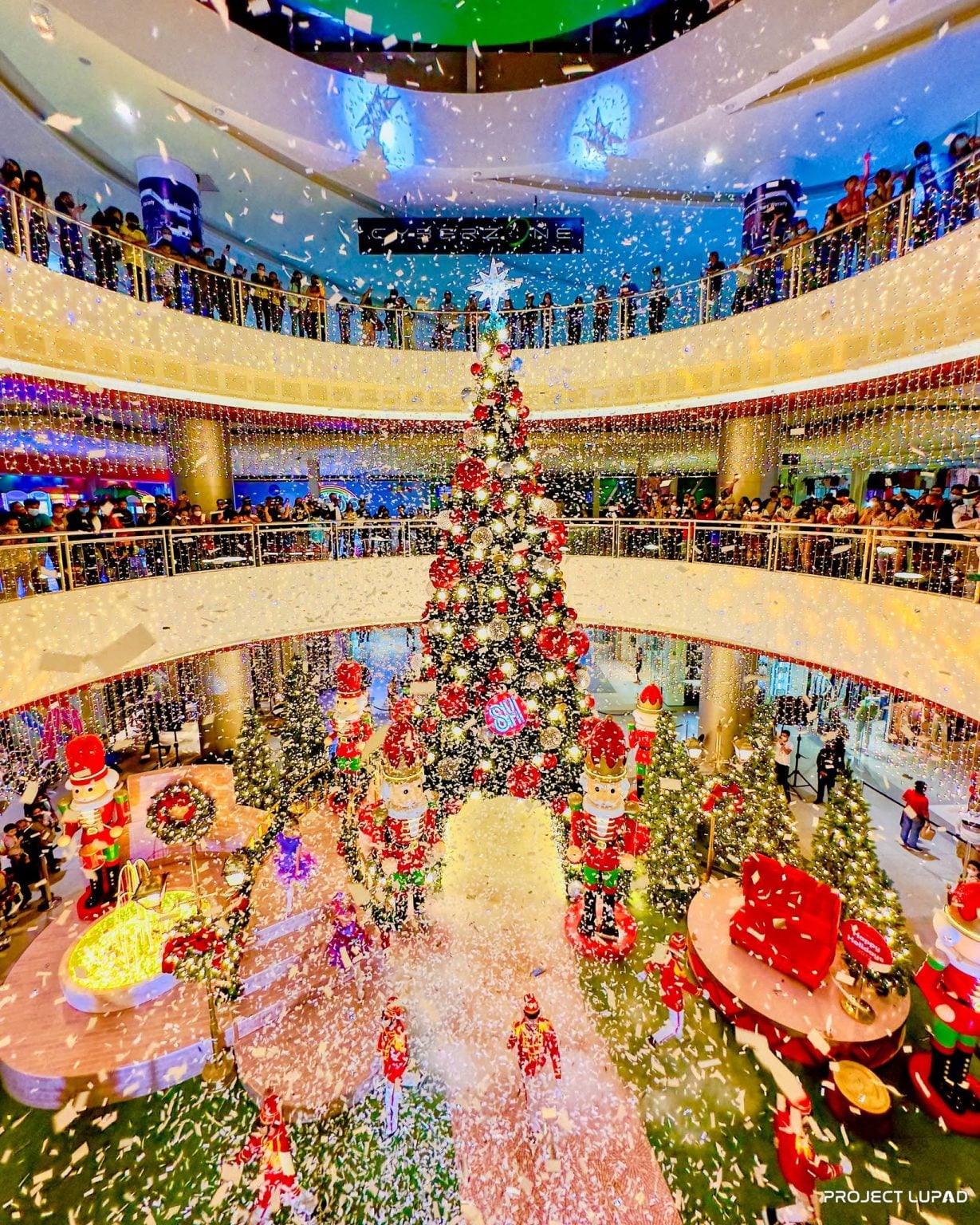 Uptown Holiday Glow Christmas tree at SM City CDO Uptown, 2022